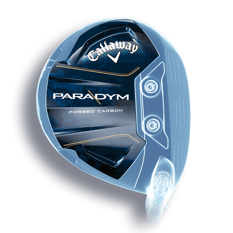 the sole of the paradym fairway wood