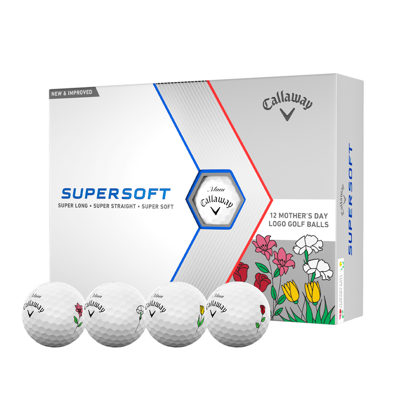 Limitierte Auflage Supersoft Bouquet Golfbälle (Dutzend) - View 1