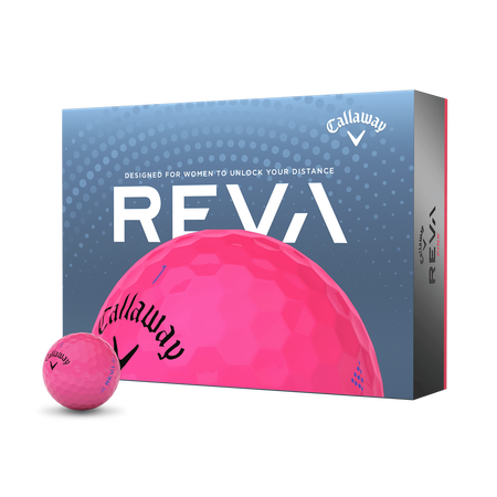 REVA Pink Golfbälle (Dutzend)