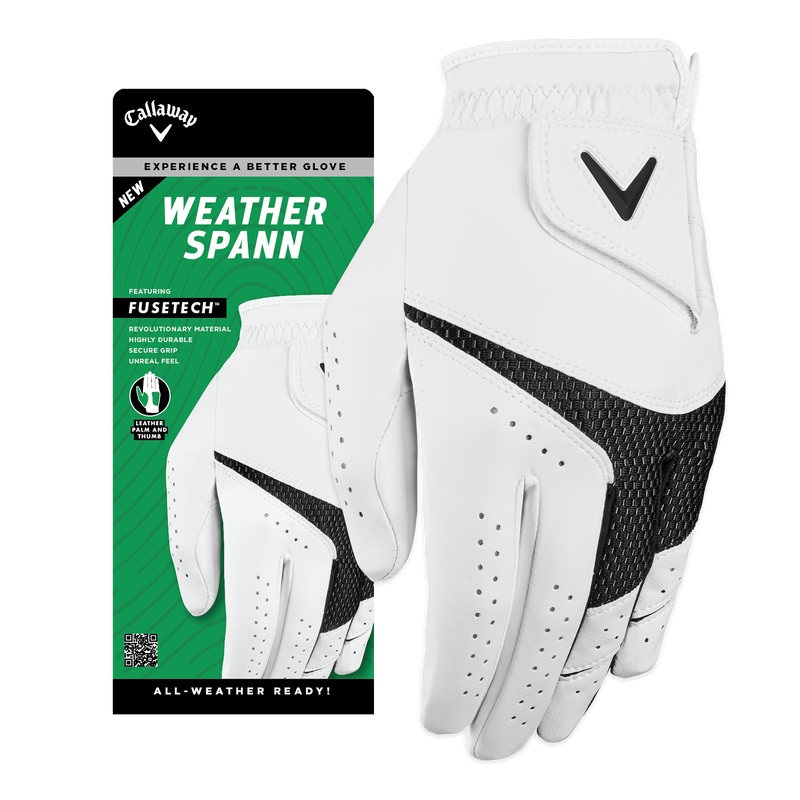 Weather Spann Golfhandschuhe für Damen - View 1