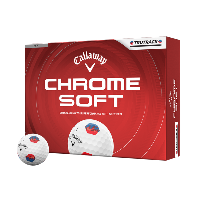 Chrome Soft TruTrack Golfb&auml;lle - View 1
