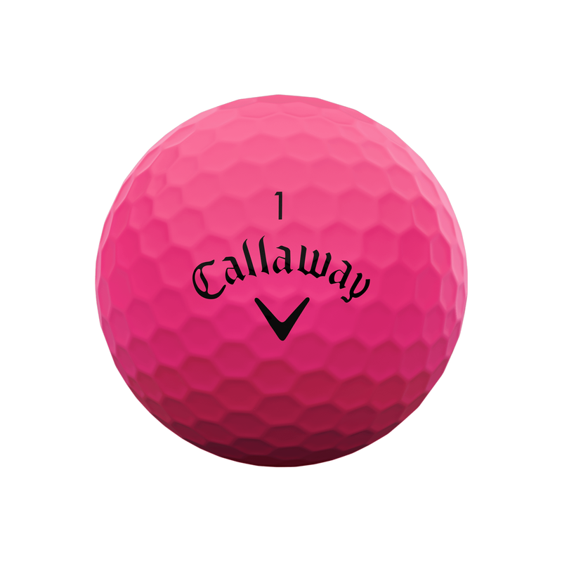 Supersoft Matte Pink Golfb&auml;lle (Dutzend) - View 3