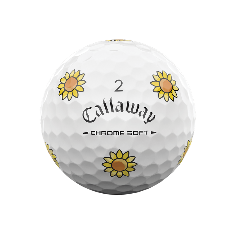 Chrome Soft Flowers Golf Balls - View 5