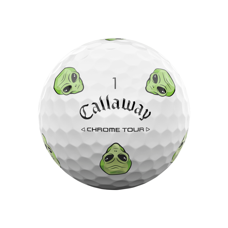Limitierte Edition Chrome Tour Area 51 Golfb&auml;lle (12 Stk.) - View 7