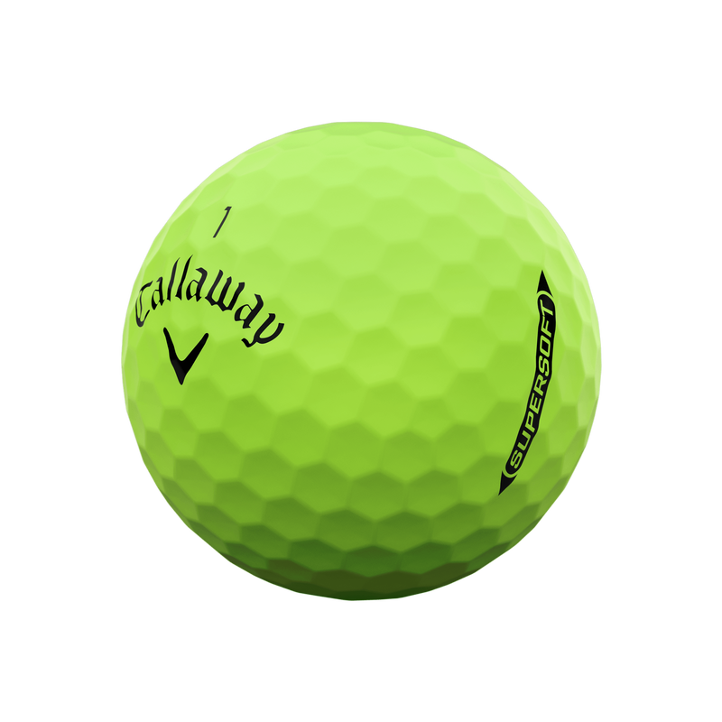 Supersoft Matte Green Golfbälle (Dutzend) - View 2