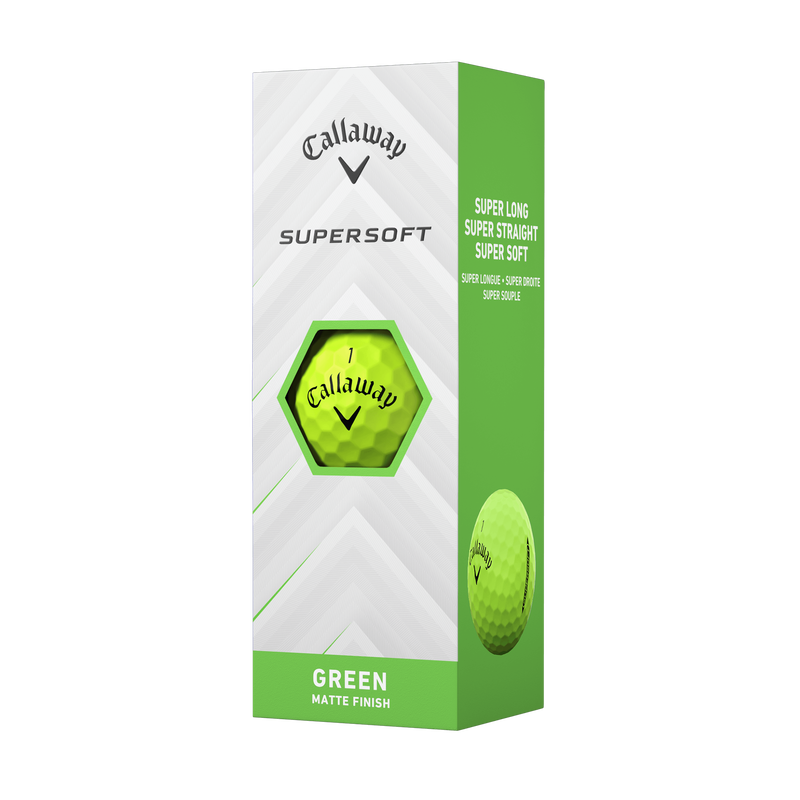 Supersoft Matte Green Golfbälle (Dutzend) - View 4