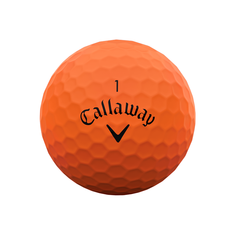 Supersoft Matte Orange Golfb&auml;lle (Dutzend) - View 3