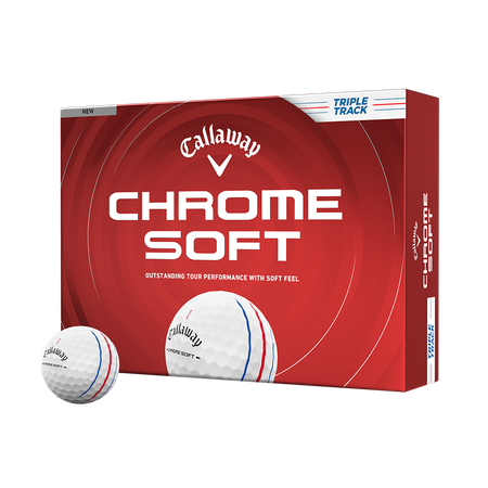 Chrome Soft Triple Track Golfb&auml;lle