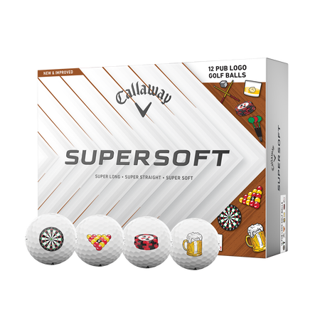 Limited Edition Supersoft Pub Golf Balls (Dozen)