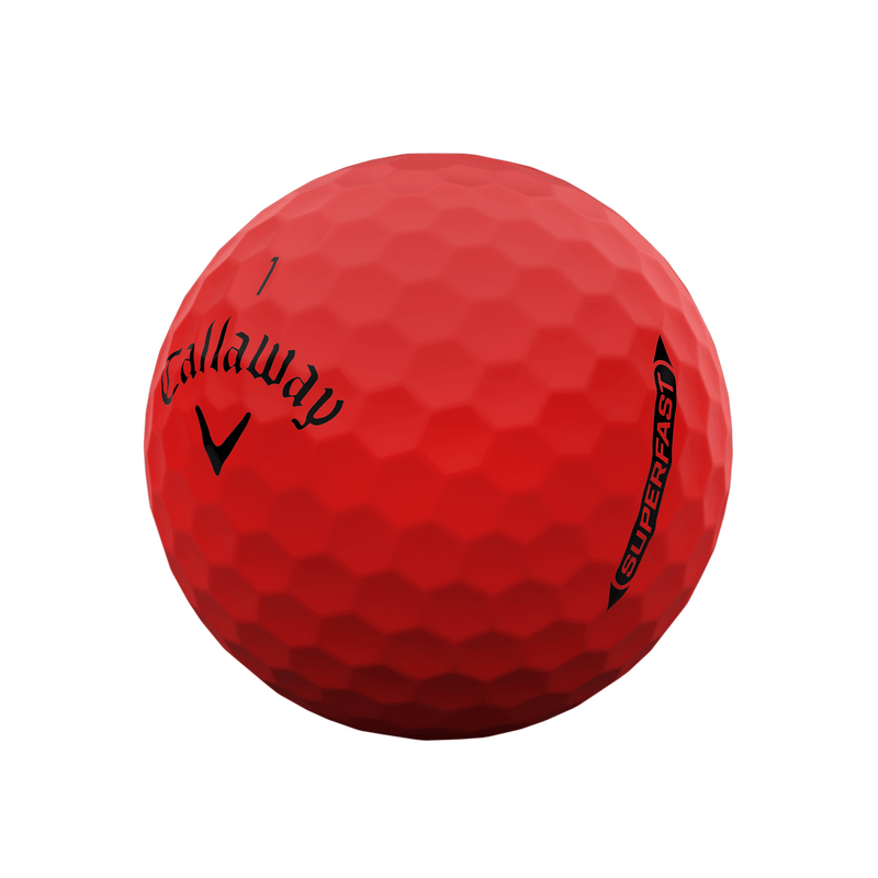 Superfast Bold Red 15er-Pack Golfbälle - View 2