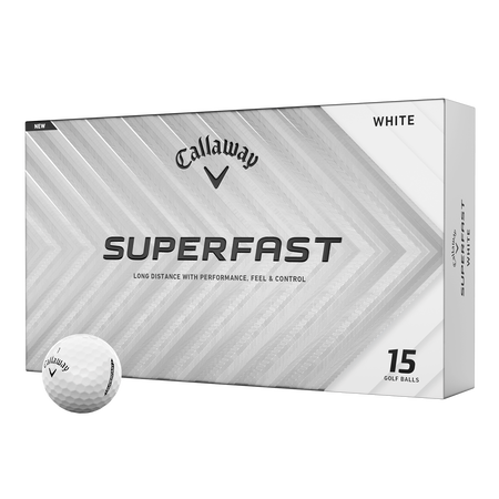 Superfast 15er-Pack Golfbälle