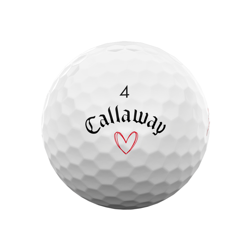 Limitierte Auflage Supersoft Love Golfb&auml;lle (Dutzend) - View 10