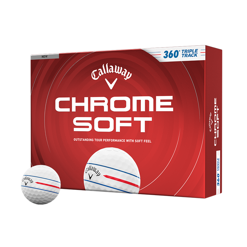 Chrome-Soft 360 Triple Track Golfb&auml;lle - View 1