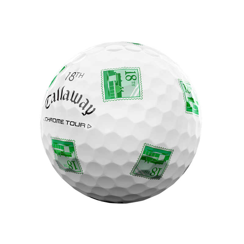 Limitierte Auflage Chrome Tour Major Serie: 'July Major' Golfb&auml;lle (Dutzend) - View 8