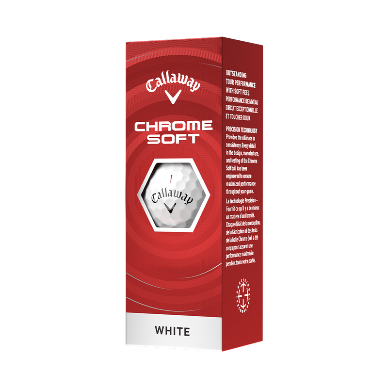 Chrome Soft Golfb&auml;lle - View 6