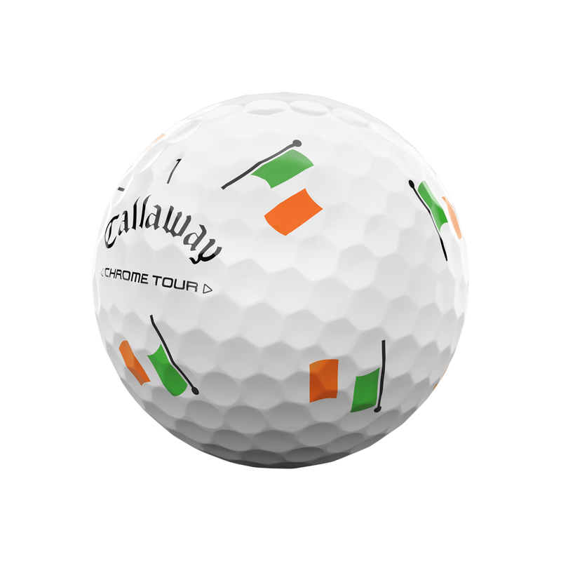 Limitierte Auflage Chrome Tour Luck of the Irish Golfb&auml;lle (Dutzend) - View 4