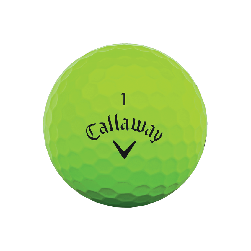 Callaway Supersoft Matte Green Golfbälle - View 3