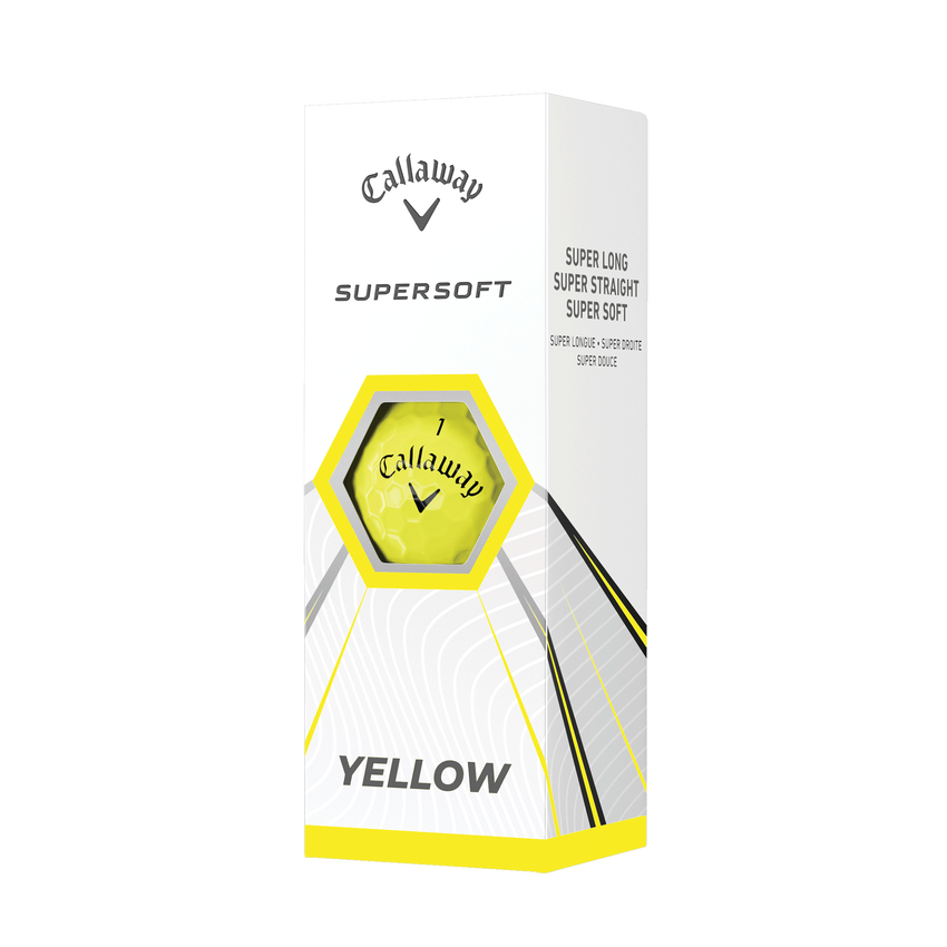 Callaway Supersoft Yellow Golfbälle - View 2