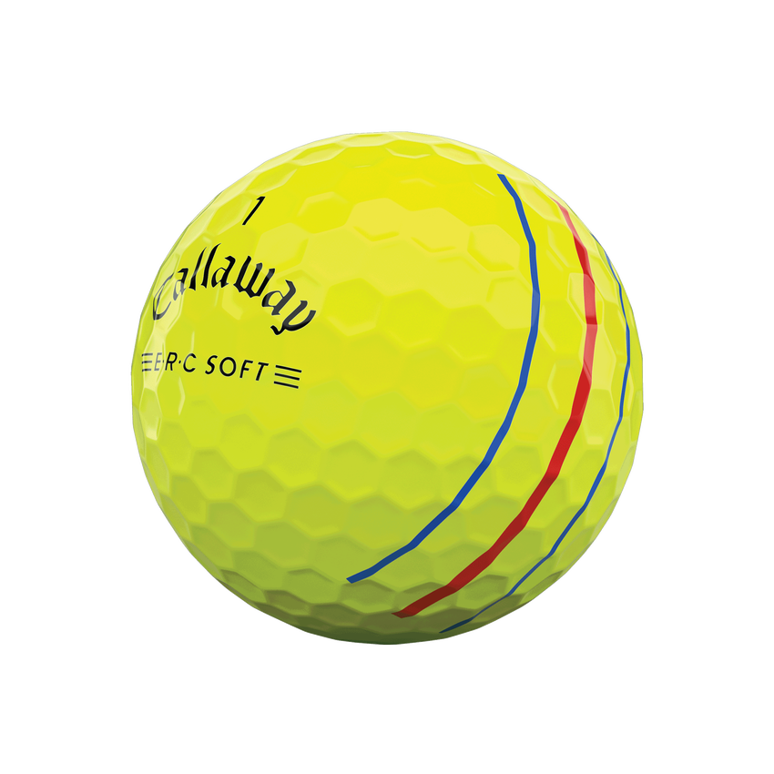 E•R•C Soft Yellow Golfbälle (Dutzend) - View 4