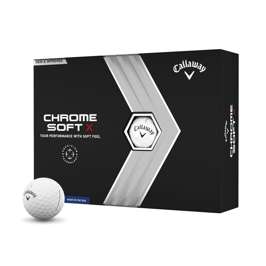 Chrome Soft X Golfbälle (Dutzend) - View 1