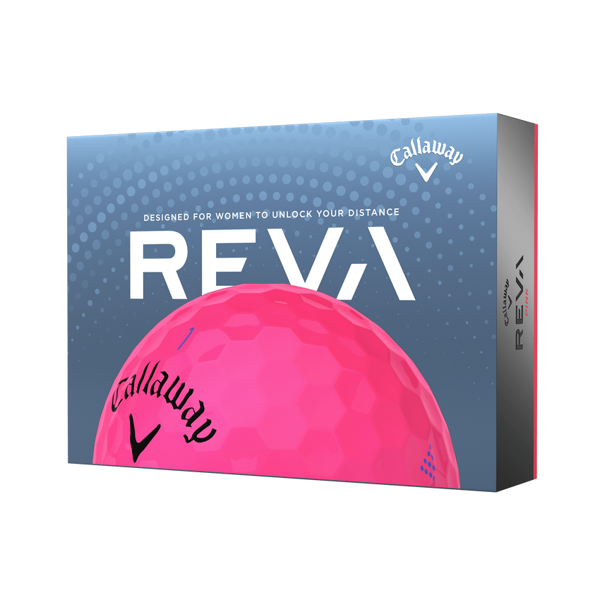 REVA Pink Golfbälle (Dutzend) - View 1