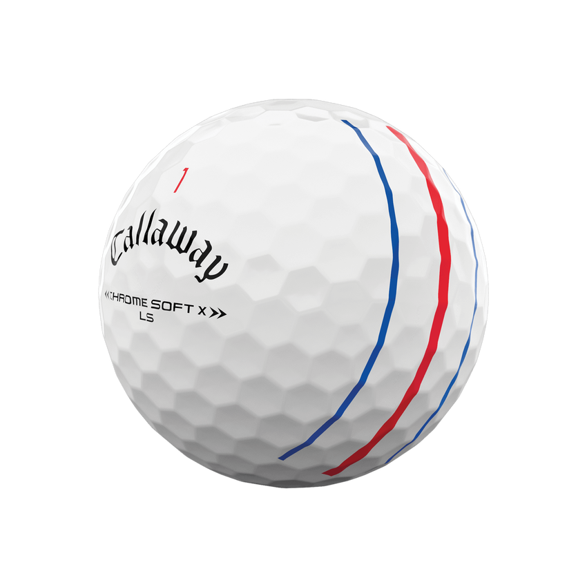 Chrome Soft X LS Triple Track Golfbälle (Dutzend) - View 2