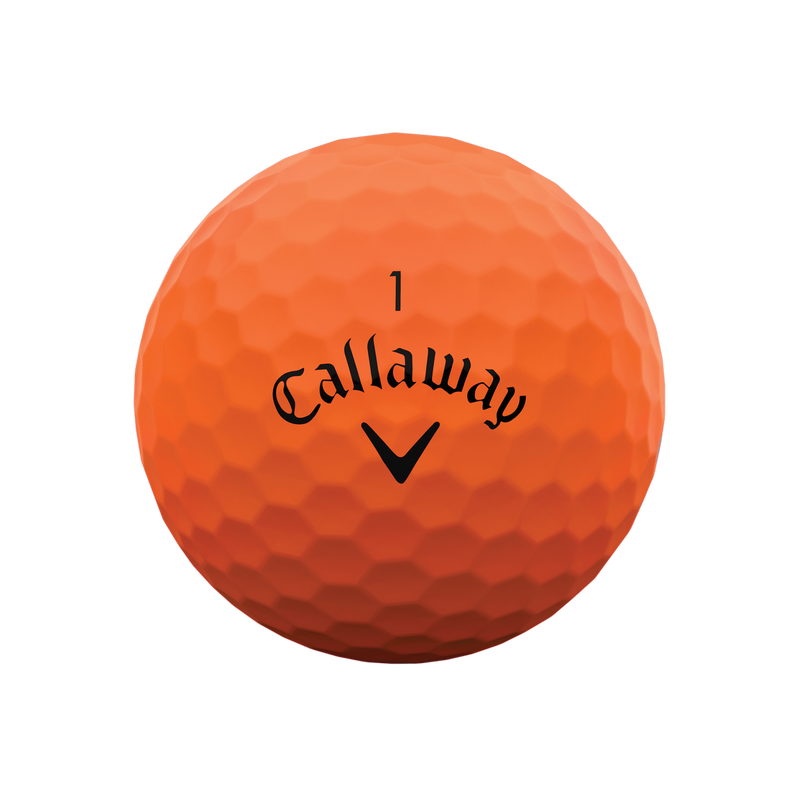 Callaway Supersoft Matte Orange Golfbälle (Dutzend) - View 3