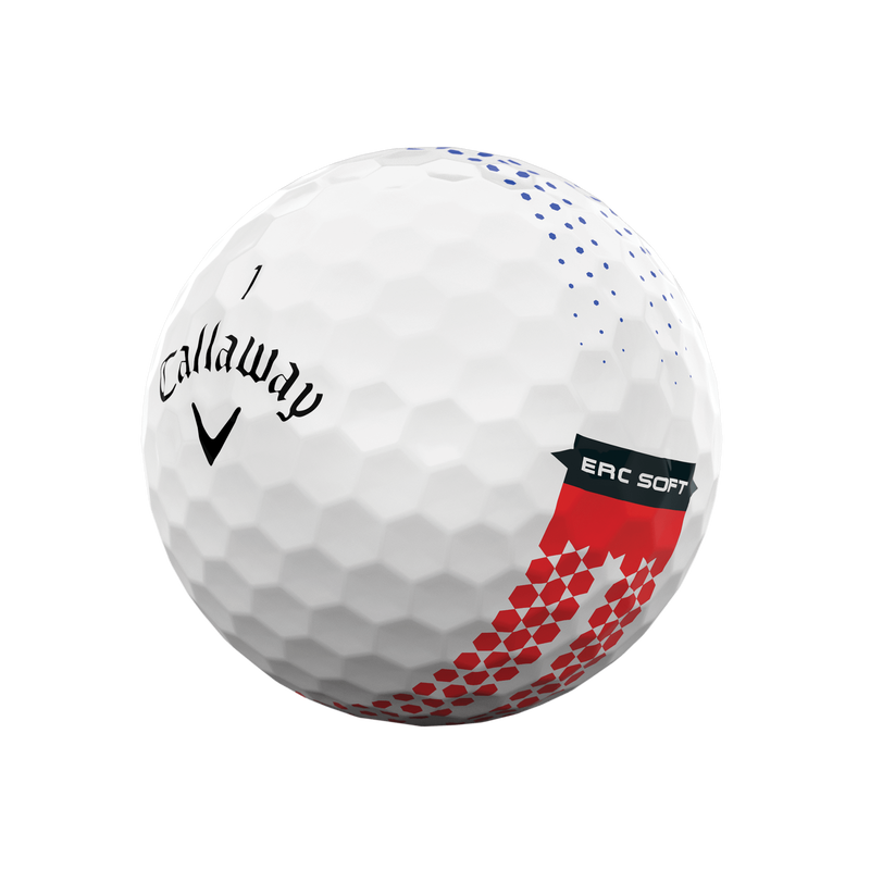 Limiterte Auflage E•R•C Soft 360 Fade Golfbälle (Dutzend) - View 2