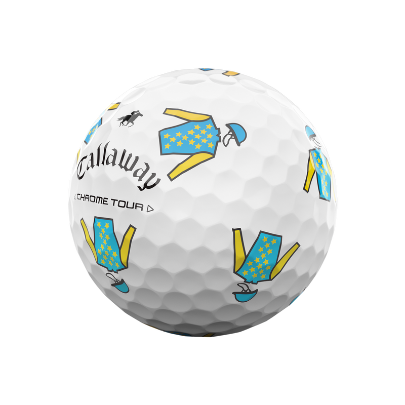 Limitierte Auflage Chrome Tour Major Series: May Major Golfbälle (Dutzend) - View 12