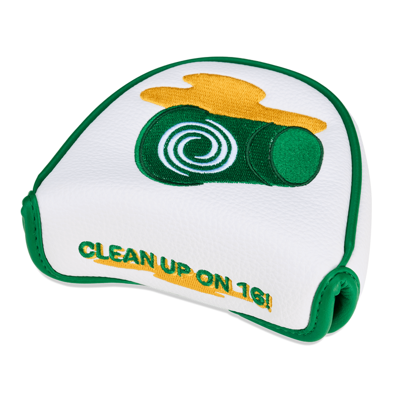 Limitierte Auflage Odyssey 'Swirl Green Beer Cup' Mallet Headcover - View 3