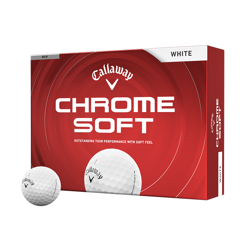 Chrome Soft Golfb&auml;lle - View 1