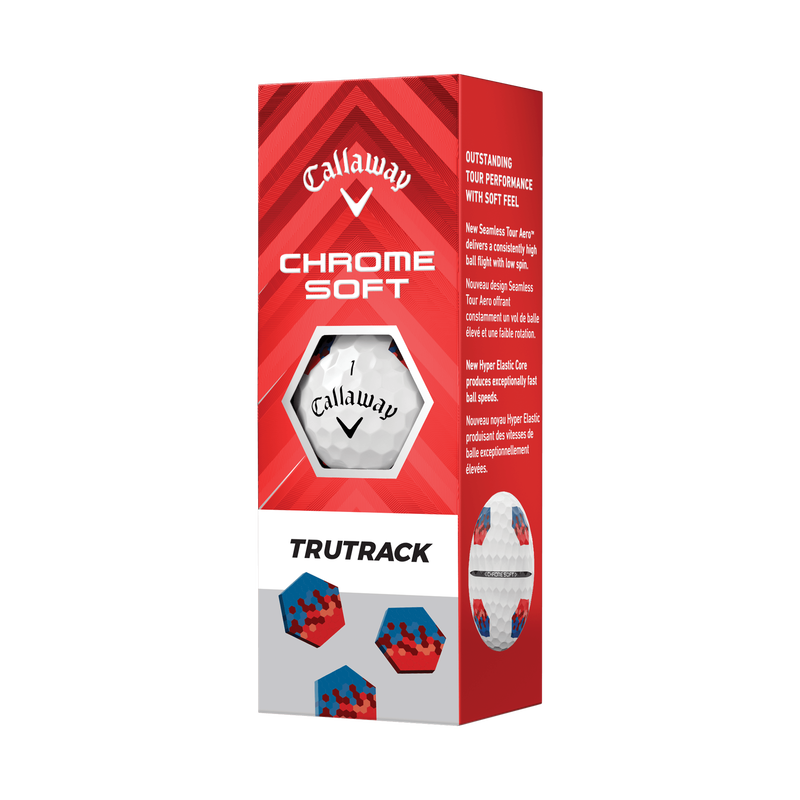 Chrome Soft TruTrack Golfbälle - View 4