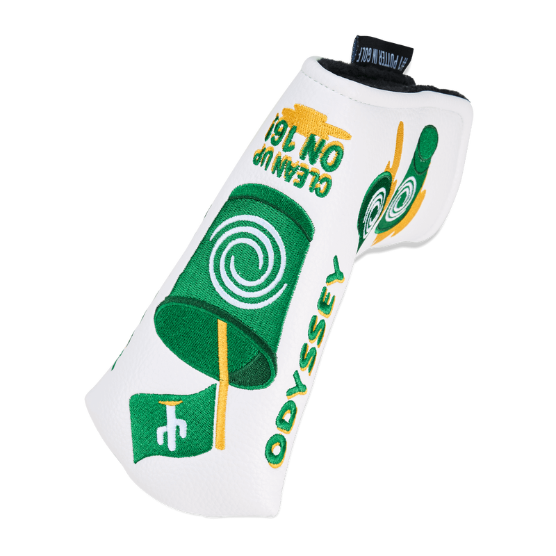 Limitierte Auflage Odyssey 'Swirl Green Beer Cup' Blade Headcover - View 1