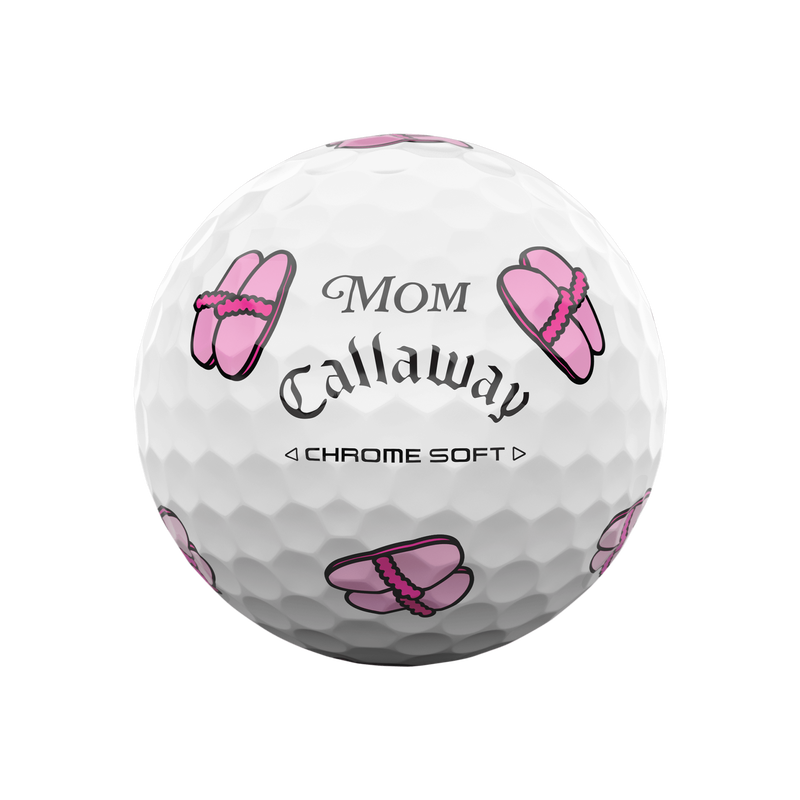 Limitierter Auflage Chrome Soft Mother's Day Golf Balls (Dozen) - View 6