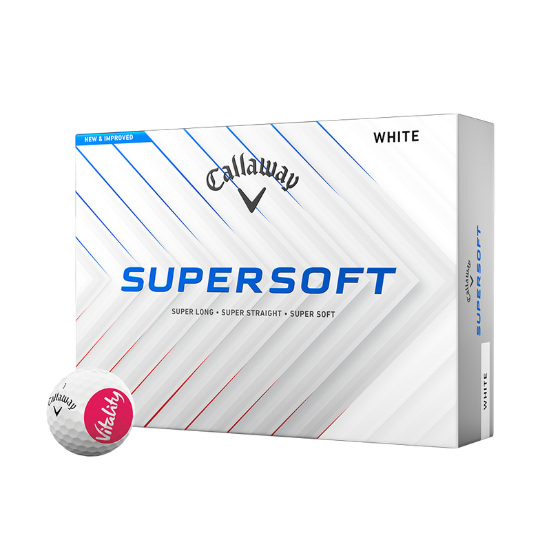 Exclusive Callaway x Vitality Supersoft Balls (Dozen) - View 1