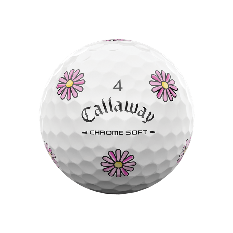 Chrome Soft Flowers Golf Balls - View 9