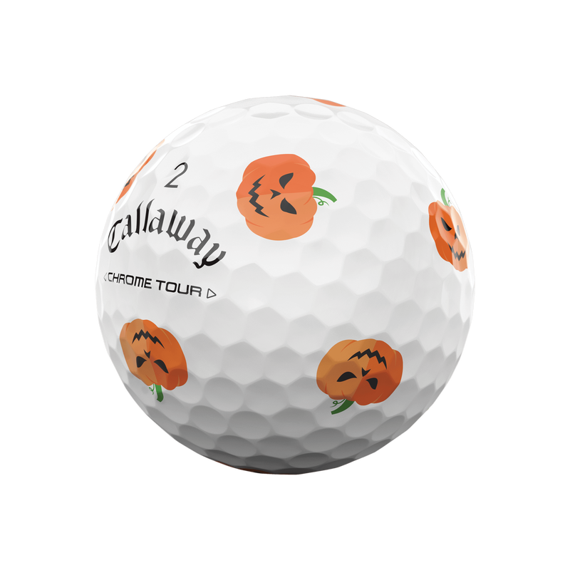 Limiterte Auflage Chrome Tour Scary Nights Golfbälle (Dutzend) - View 2