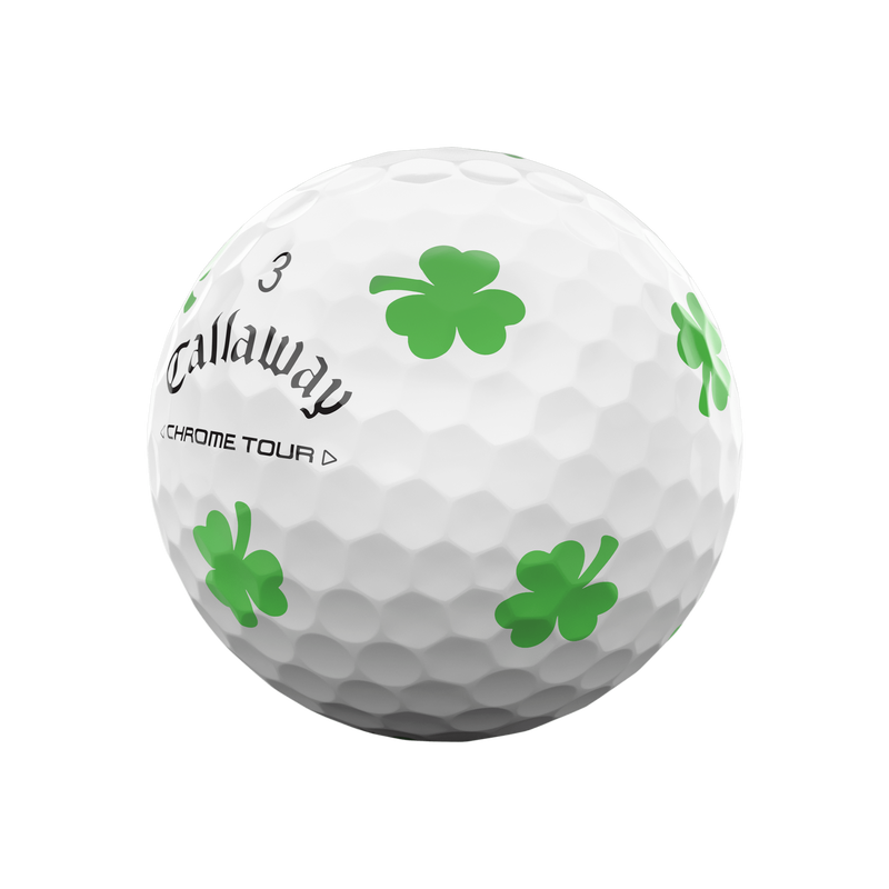 Limitierte Auflage Chrome Tour Luck of the Irish Golfb&auml;lle (Dutzend) - View 8