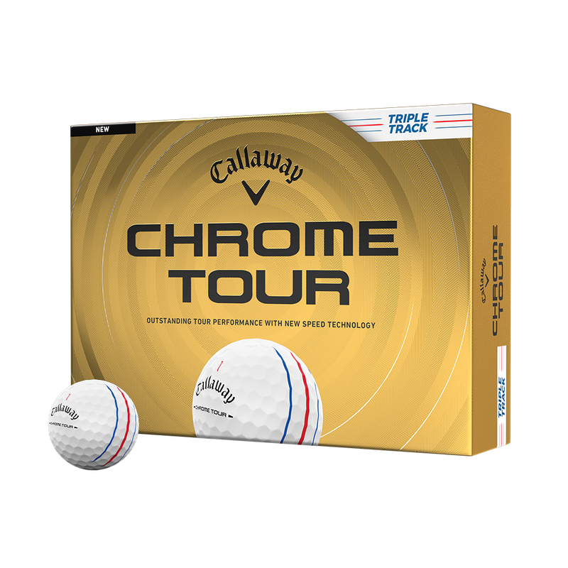 Chrome Tour Triple Track Golfb&auml;lle - View 1