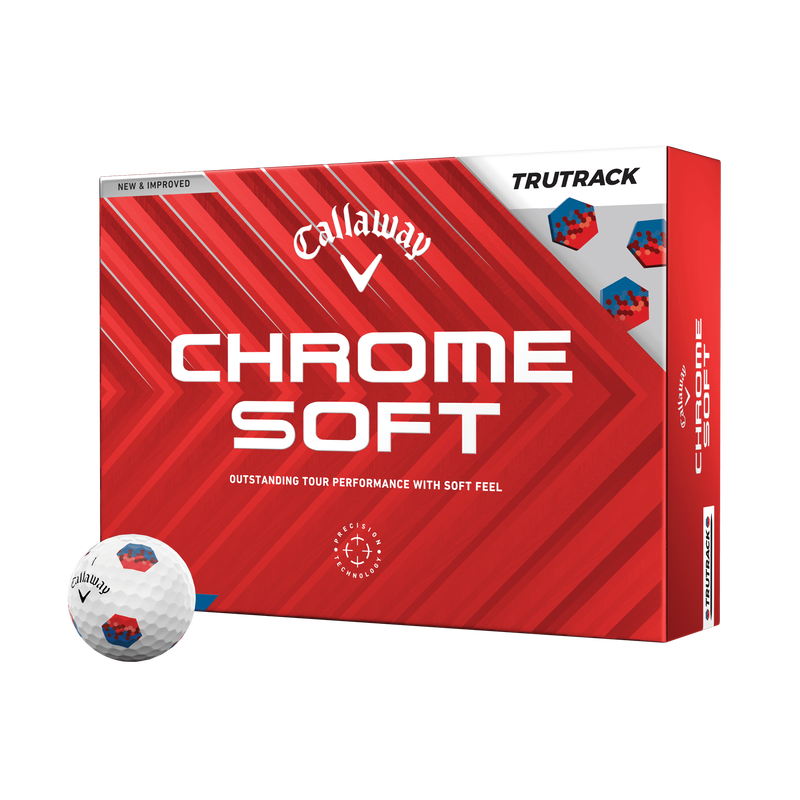Chrome Soft TruTrack Golfb&auml;lle - View 1