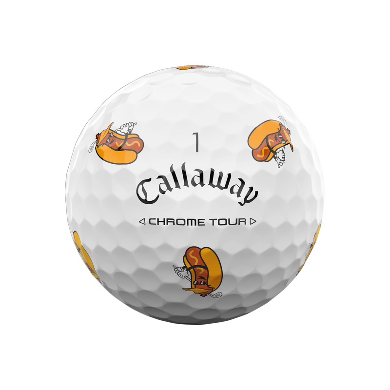 Limitierte Edition Chrome Tour Turnbox Golfb&auml;lle (12) - View 3