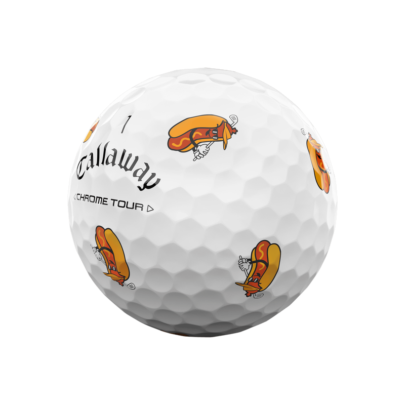 Limitierte Edition Chrome Tour Turnbox Golfb&auml;lle (12) - View 4