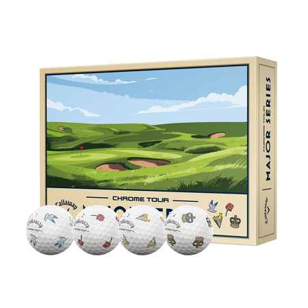 Chrome Tour Major Series: July Major Golf Balls