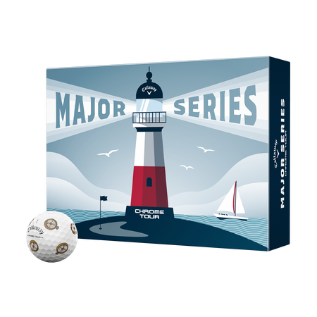 Chrome Tour Major Series: June Major Golf Balls