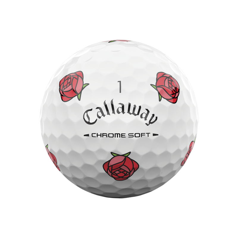 Chrome Soft Flowers Golf Balls - View 3