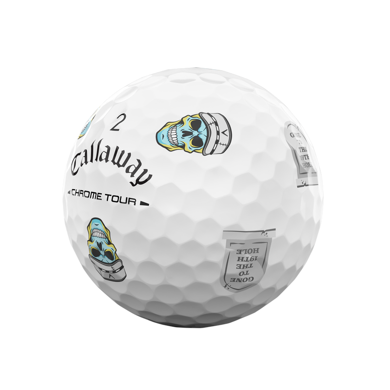 Chrome Tour Halloween Golf Balls - View 4