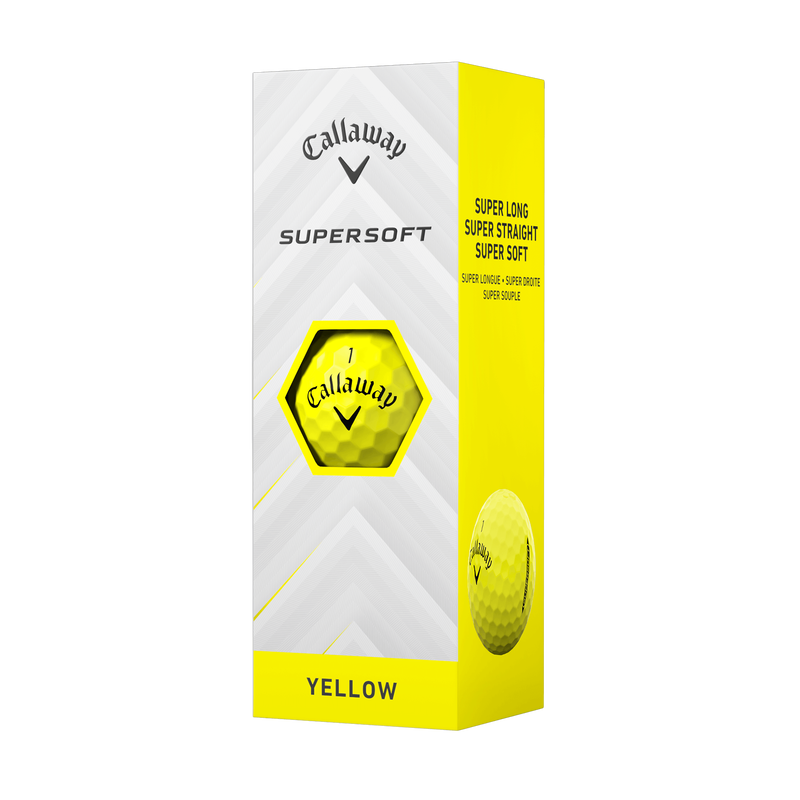 Supersoft Yellow Golfb&auml;lle (Dutzend) - View 4