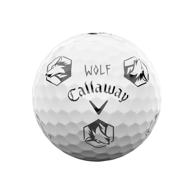 Limitierte Auflage Chrome Tour Lone Wolf Golfb&auml;lle (Dutzend) - View 6