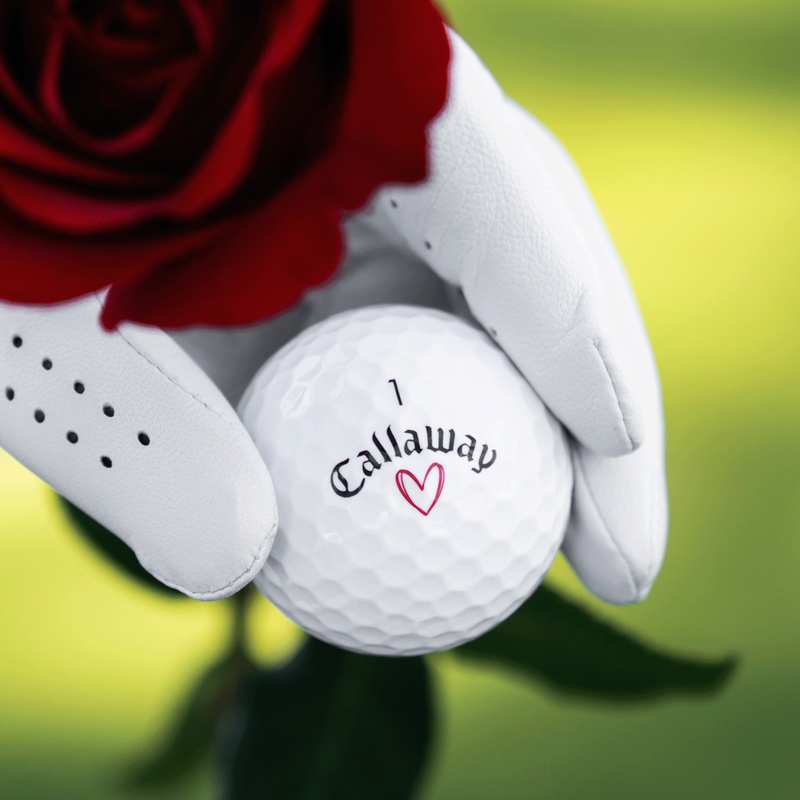 Limitierte Auflage Supersoft Love Golfb&auml;lle (Dutzend) - View 3