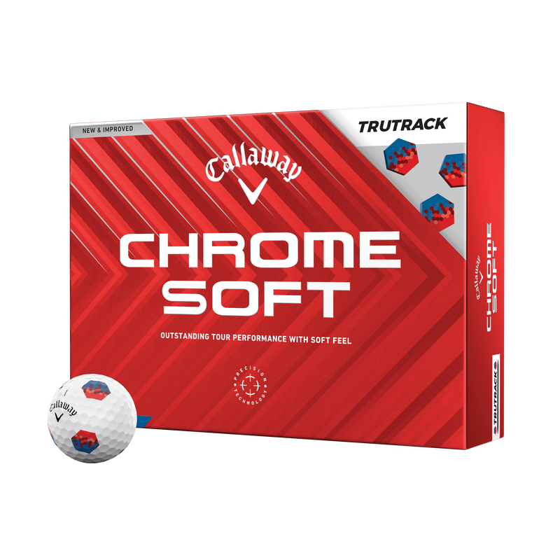 Chrome Soft TruTrack Golfbälle - View 1